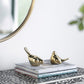 Gold Chirp Birds (Set of 2)