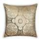 Mila Green Gold Motif Pillow
