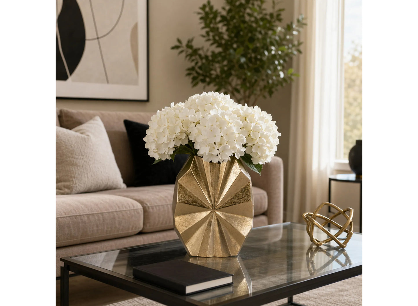 Pennpark Gold Vase