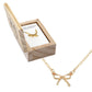 Treasure Box Bow Necklace, A little Thank You
