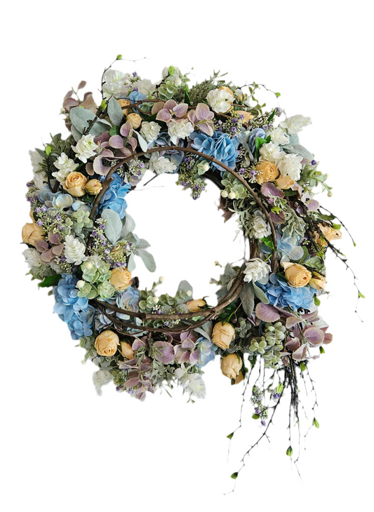 Everyday Leafy Branch Wreath
