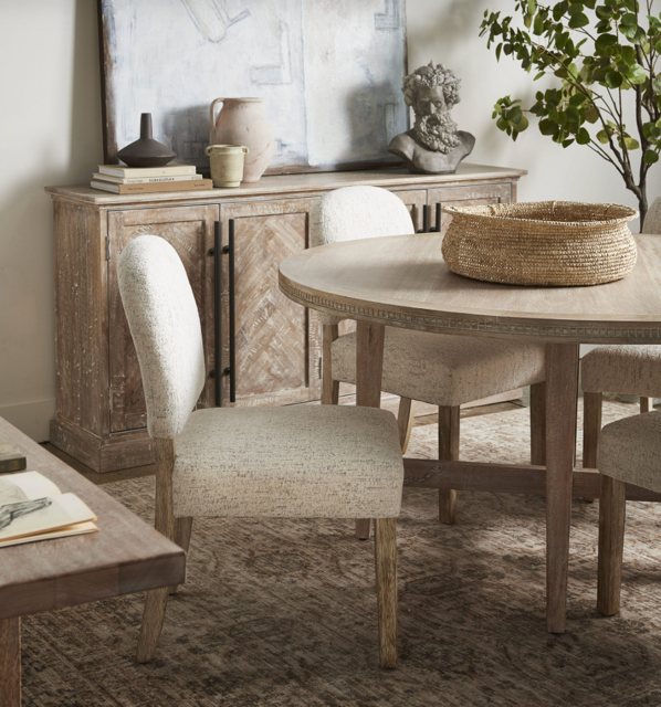 Zoe Dining Chair, Cream