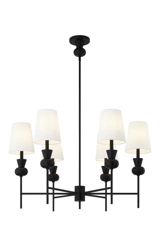 Raines Chandelier, Black