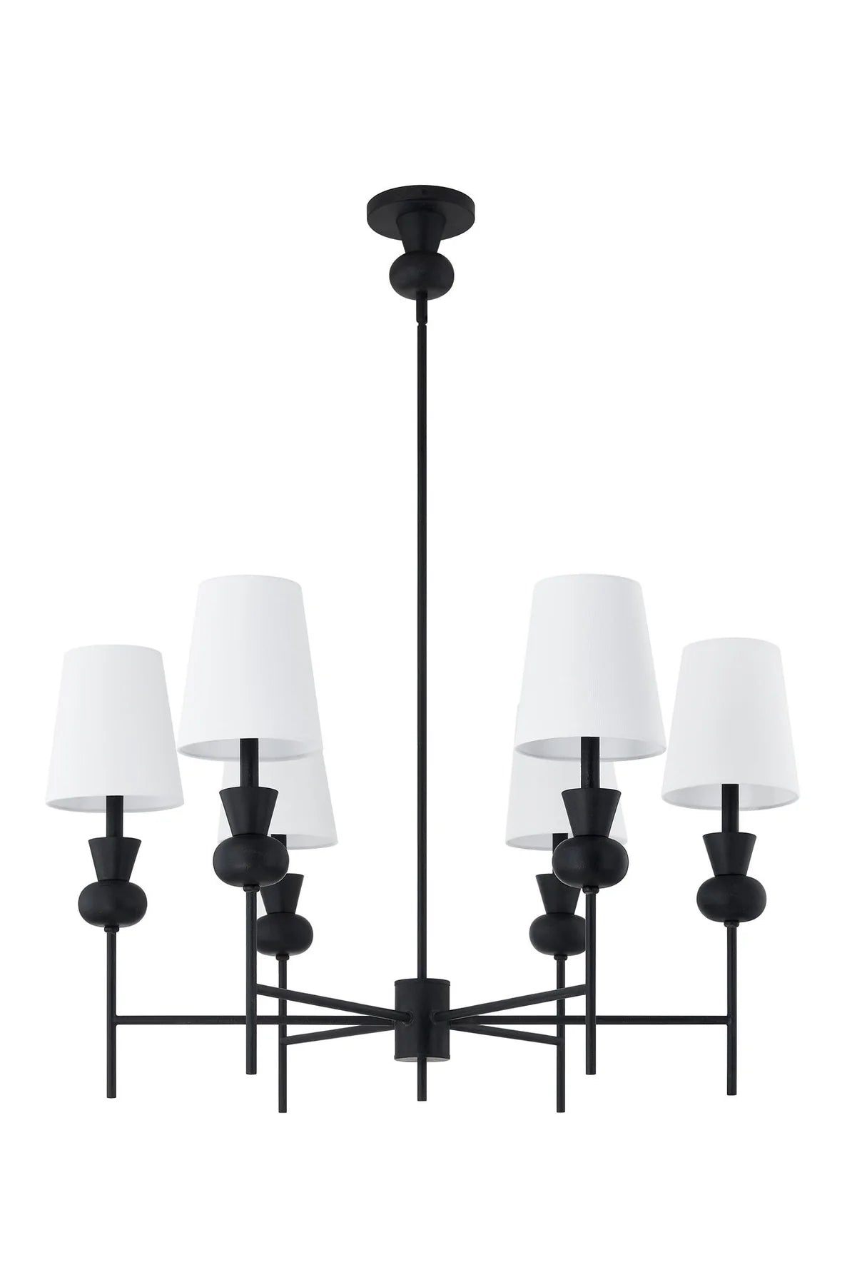 Raines Chandelier, Black