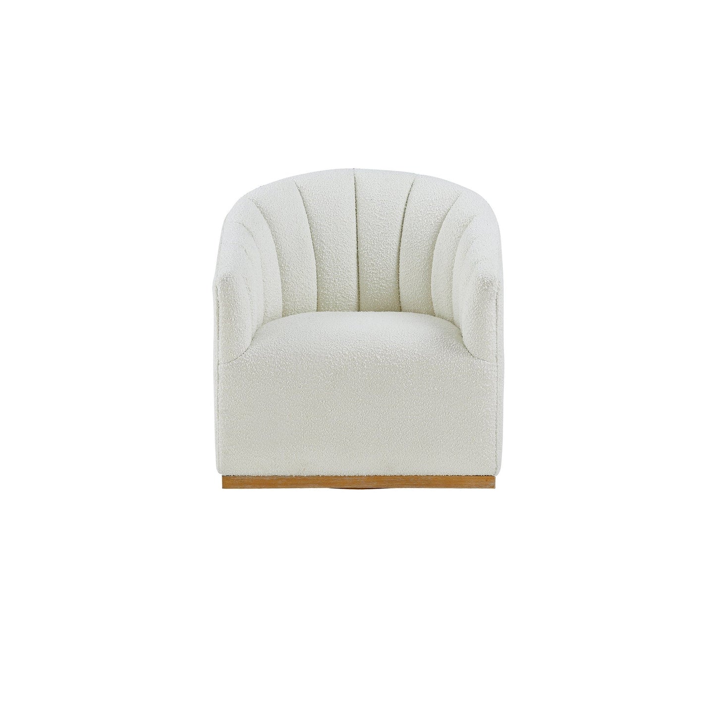 Boyd Swivel Chair, Ivory