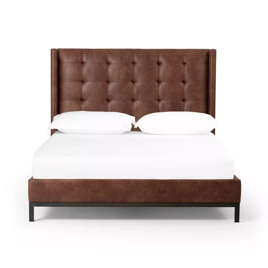 Newhall Queen Bed, Vintage Tobacco