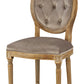 Meg Tufted Side Chair, Chantel Ash