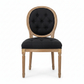 Meg Tufted Side Chair, Urban Bark