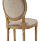 Meg Tufted Side Chair, Chantel Ash