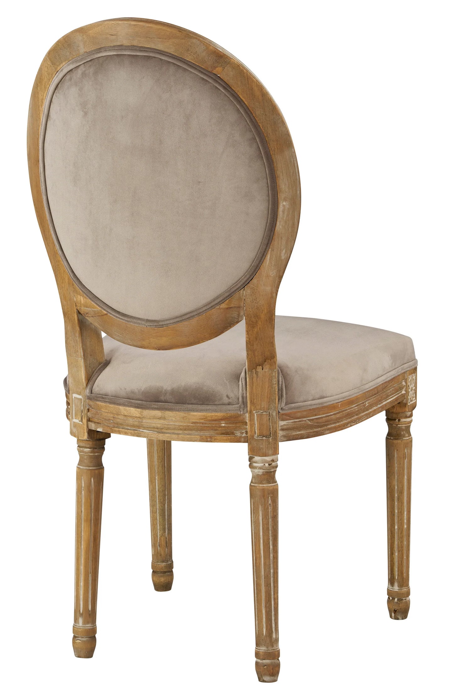 Meg Tufted Side Chair, Chantel Ash