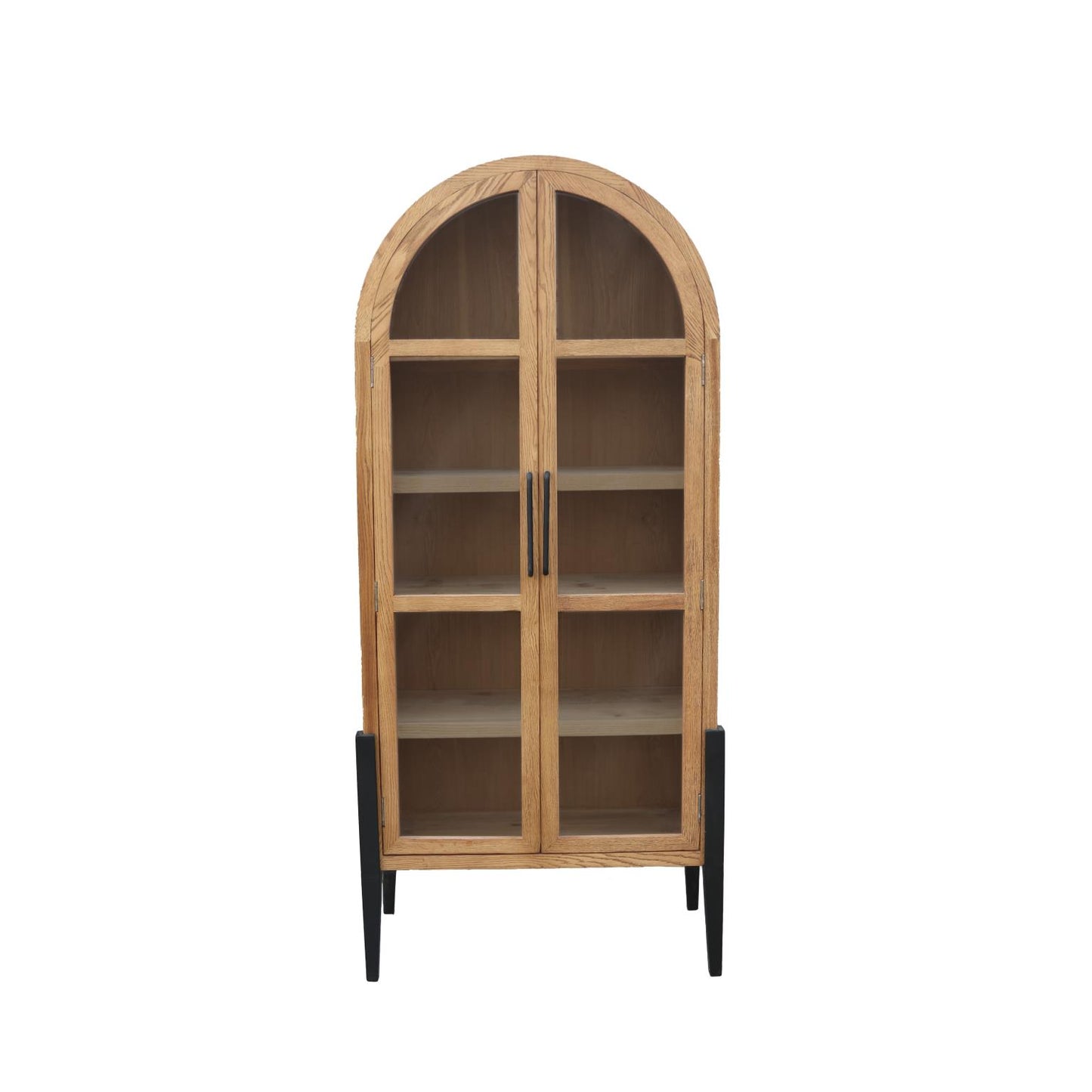 Artie Tall Rounded Display Cabinet