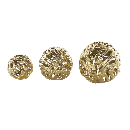 Set of 3 Cutout Orbs