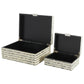 Set of 2 Linear Mosaic Box