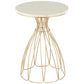 Marble Bloom Side Table