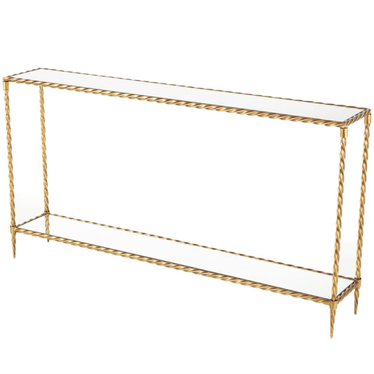 Twisted Rope Console Table