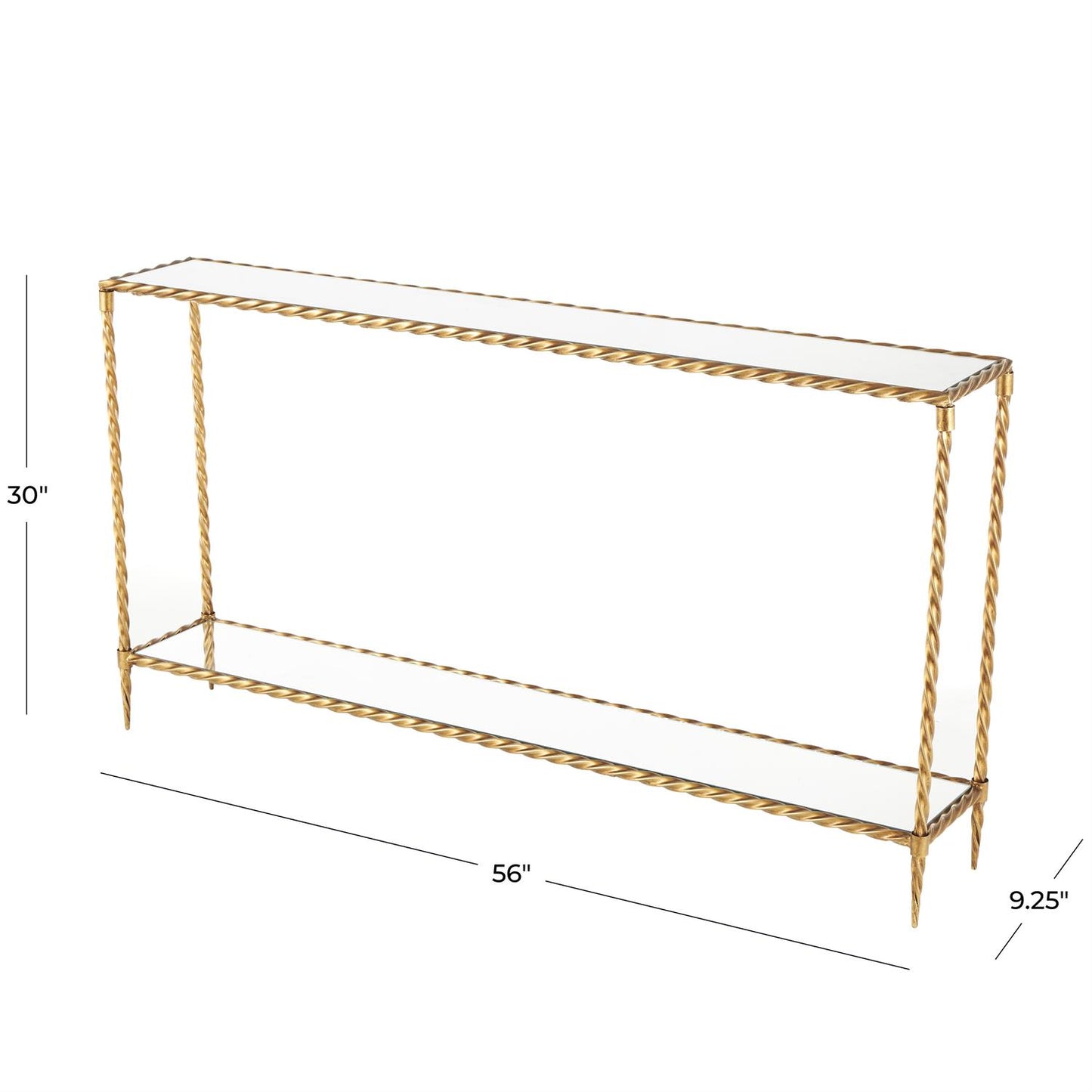 Twisted Rope Console Table