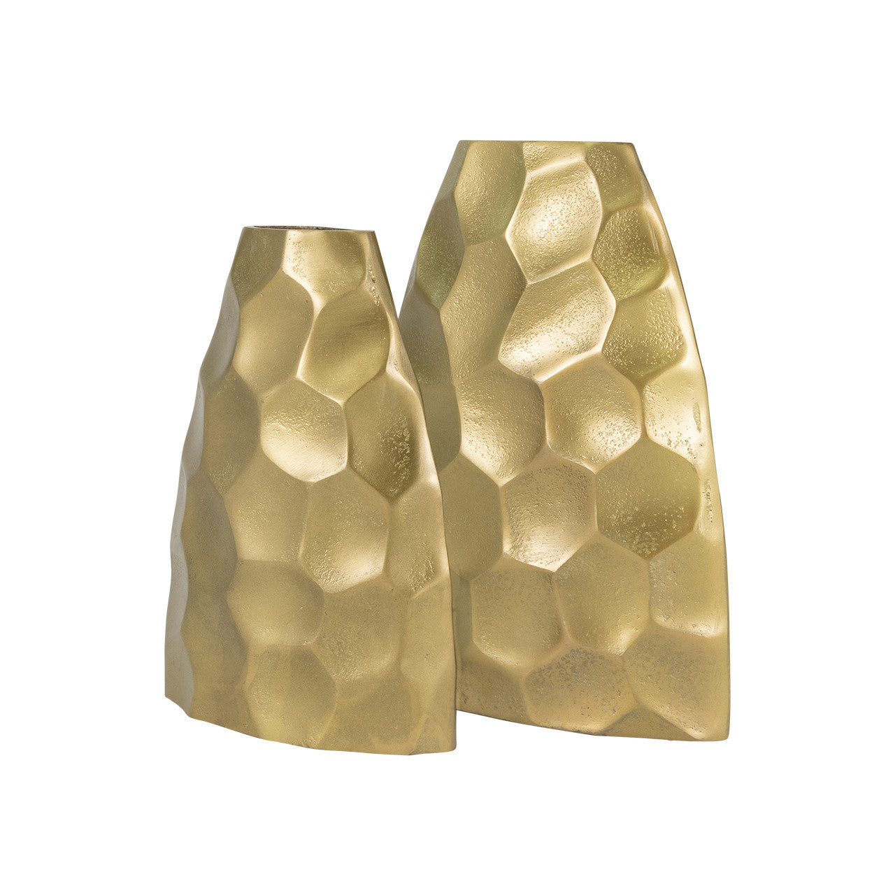 Scalloped Gold Vase (Various Sizes)