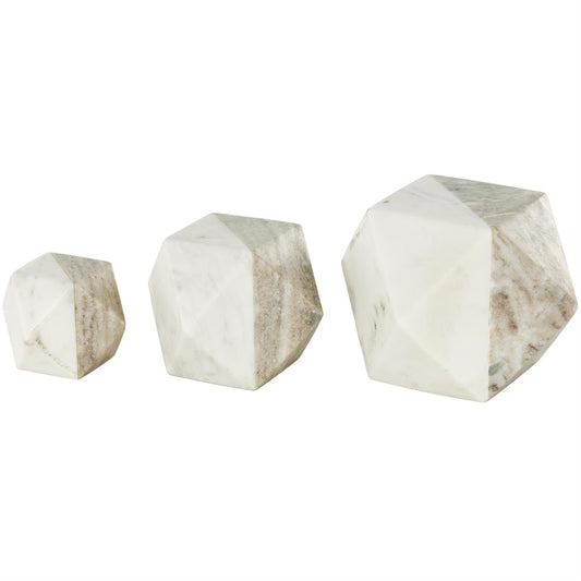 Hexagon Orbs, Set of 3