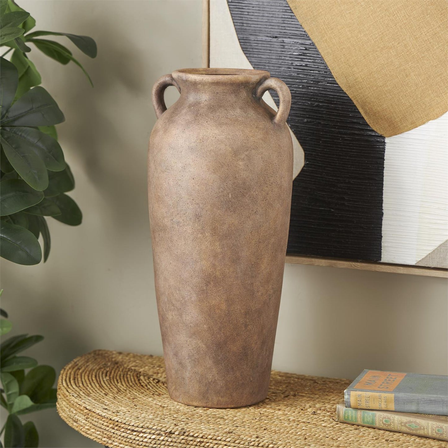 Copper Ceramic Antique Style Vase