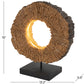 Polystone Live Edge Table Lamp