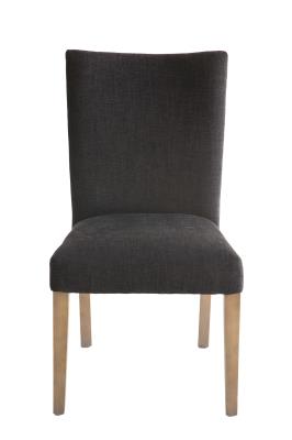 Sasha Dining Chair, Grey Washed/Anew Black