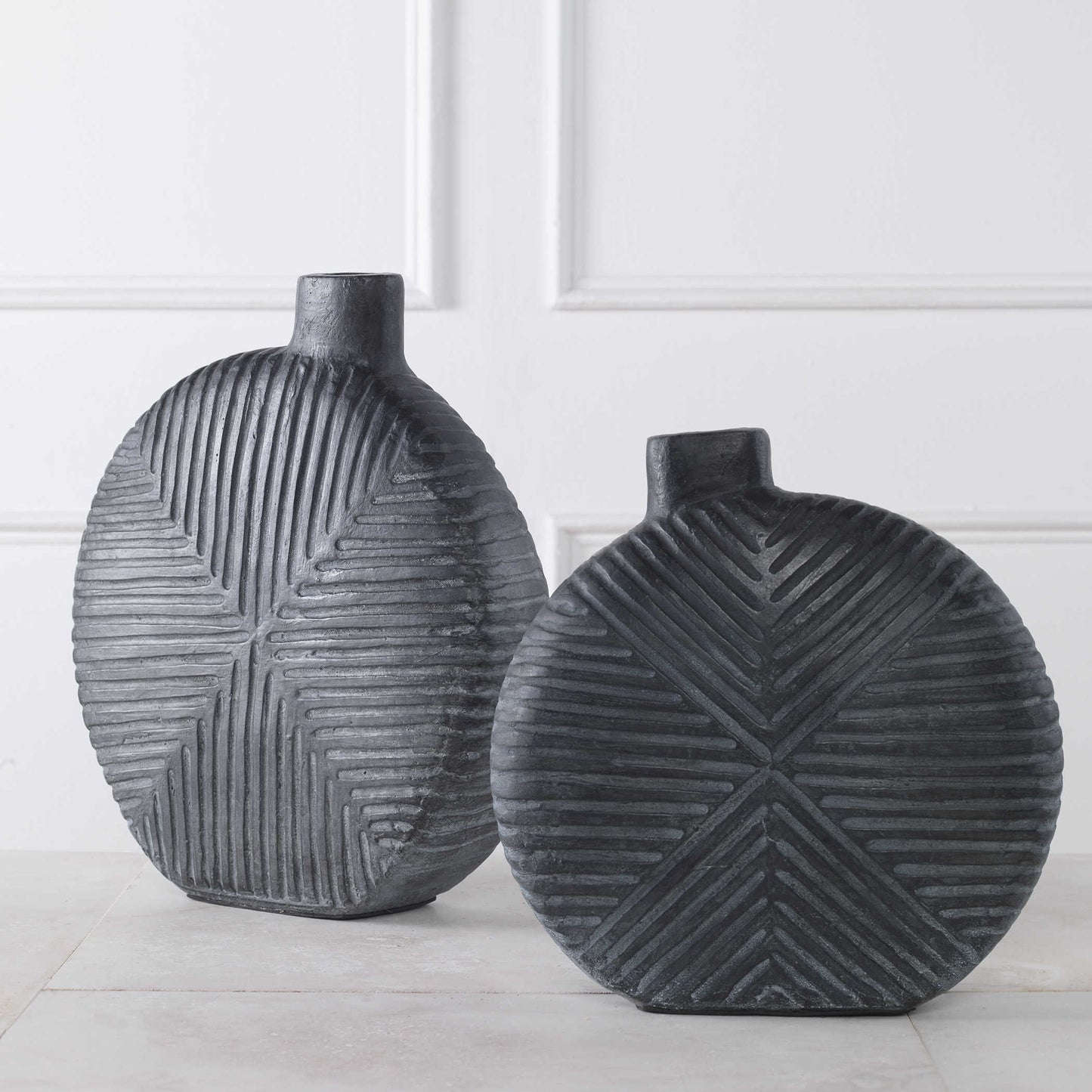 Blue/Black Viewpoint Vase (Various Sizes)