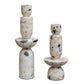 Nouveau Tower Indoor/Outdoor Sculptures S/2