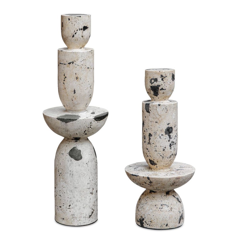 Nouveau Tower Indoor/Outdoor Sculptures S/2