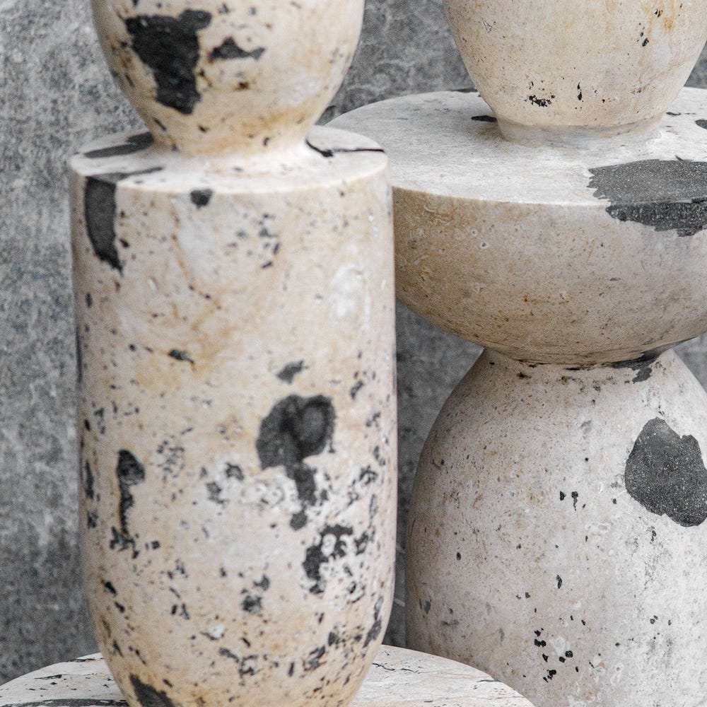 Nouveau Tower Indoor/Outdoor Sculptures S/2
