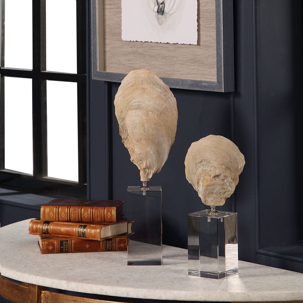 Oyster Shell Sculptures (Various Sizes)