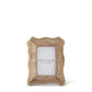 Scalloped Mango Wood Photo Frame (Various Sizes)