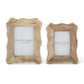 Scalloped Mango Wood Photo Frame (Various Sizes)