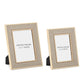 Gold Linen Photo Frames (Various Sizes)