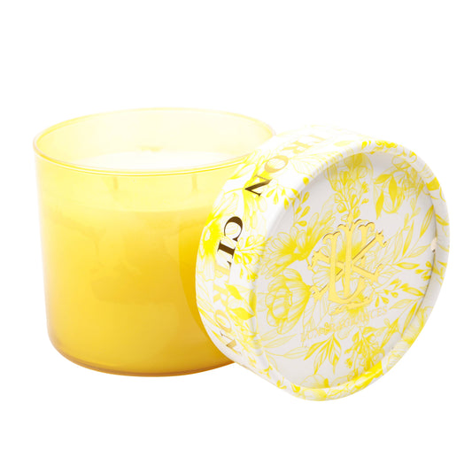 Citron Candle w/ Decorative Lid