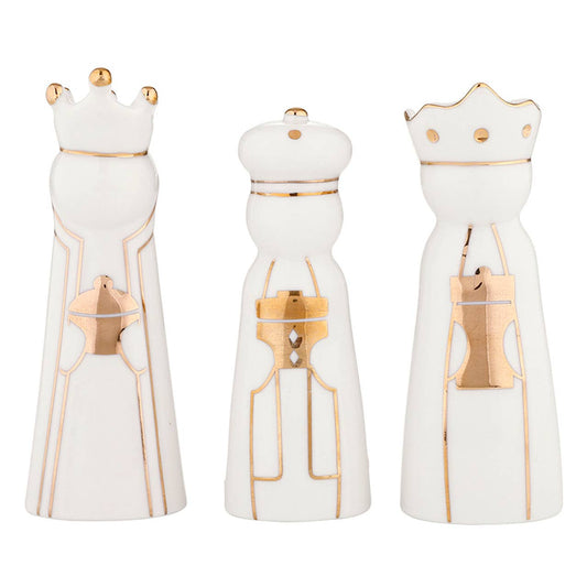 Three Kings Ceramic Figurines