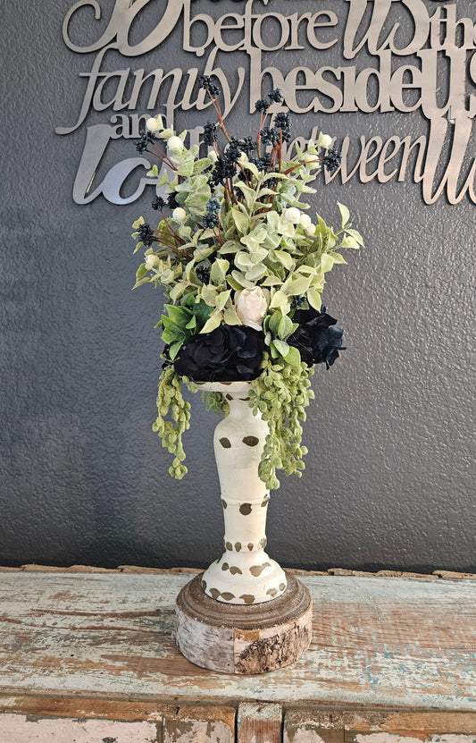 Navy Candle Topper