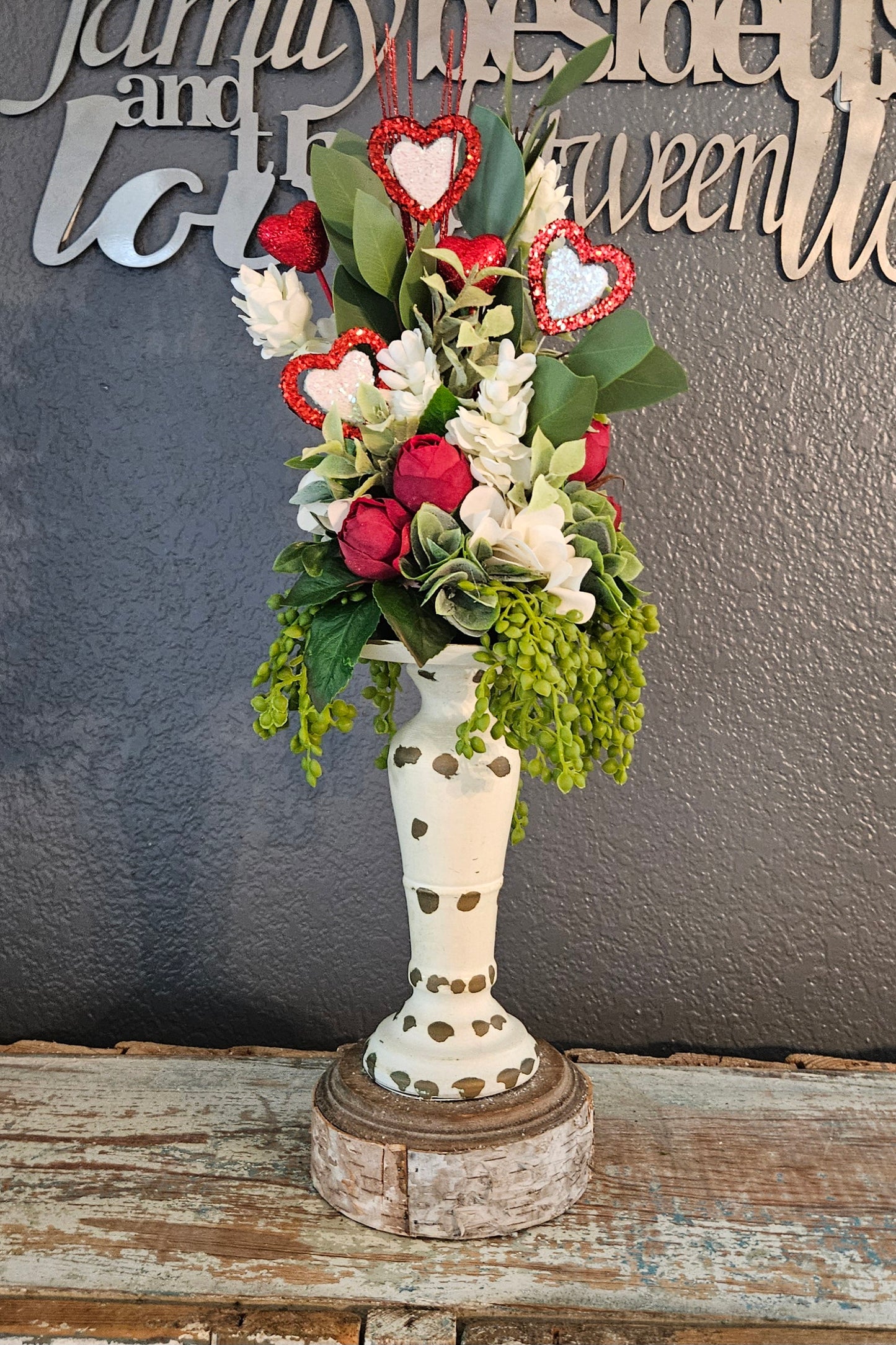 Valentine's Candle Topper