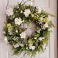 Neutral Wreath With Gardenia