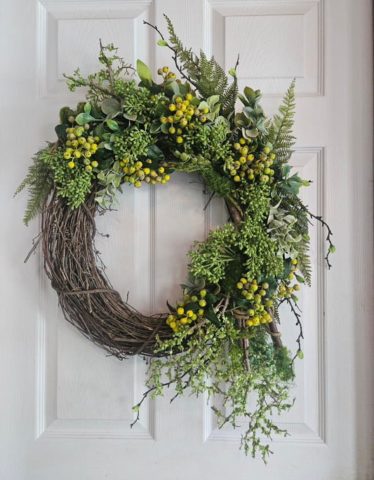 Outdoor Durable Greenery Wreath