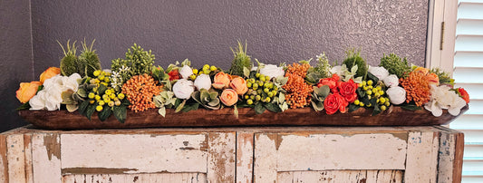 Orange And Cream  Centerpiece