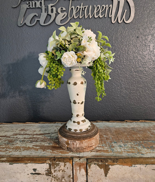 Low Candle Topper  Neutral