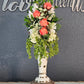 Orange Rose Candle Topper