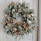 Champagne Gold Christmas Wreath