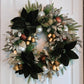 Green Poinsettia Wreath