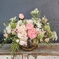 Light Coral And Cream Centerpiece