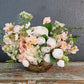 Light Coral And Cream Centerpiece