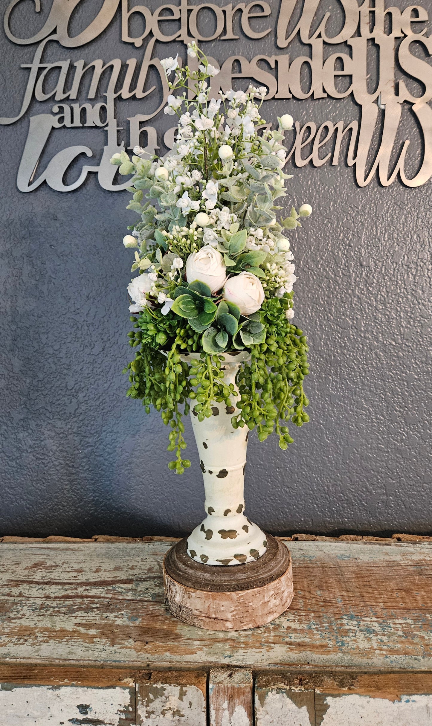 Lilac Stem Candle Topper