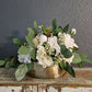 Real Touch Centerpiece with Eucalyptus and Hydrangeas