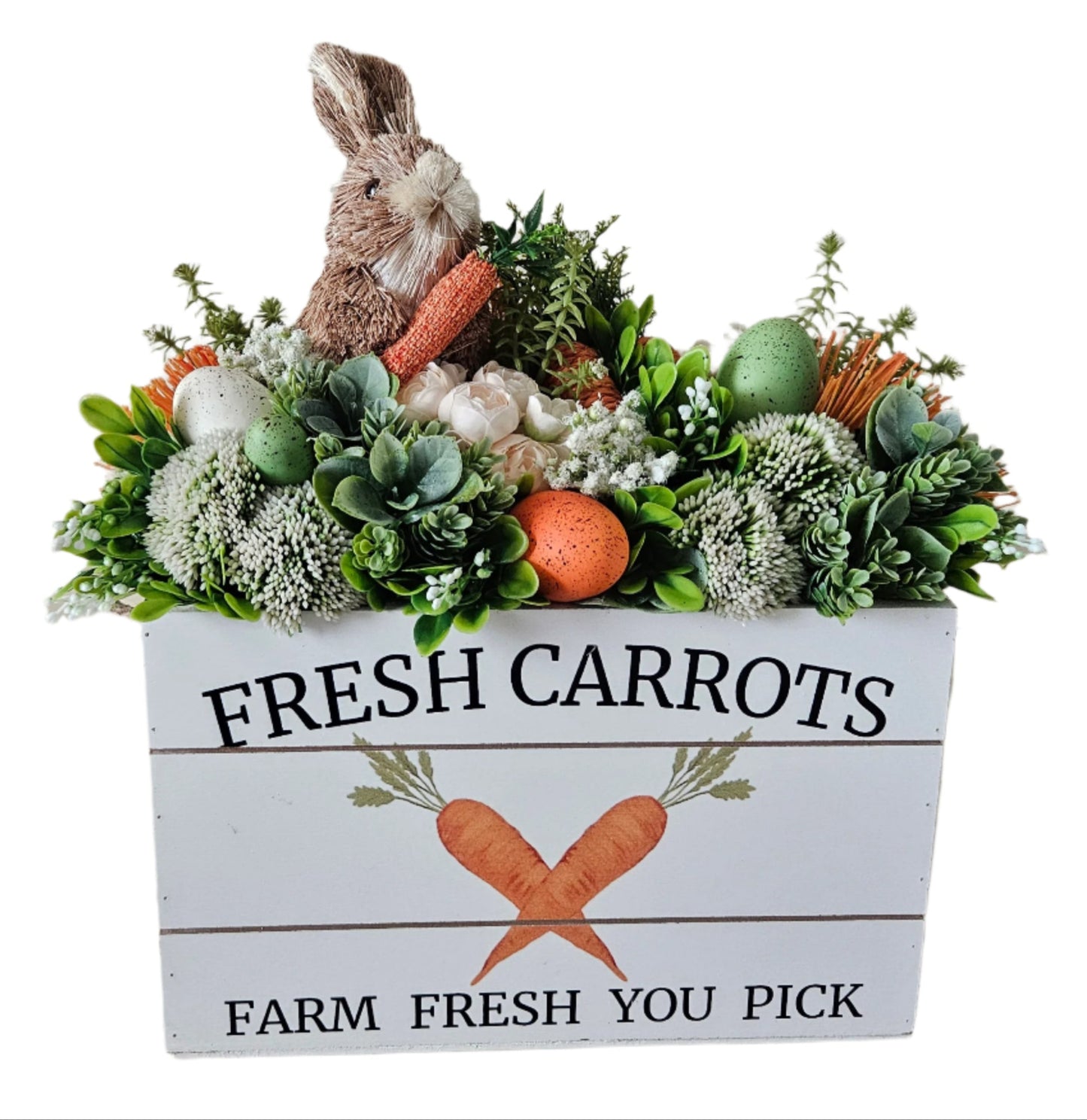 Carrot Box Arrangement