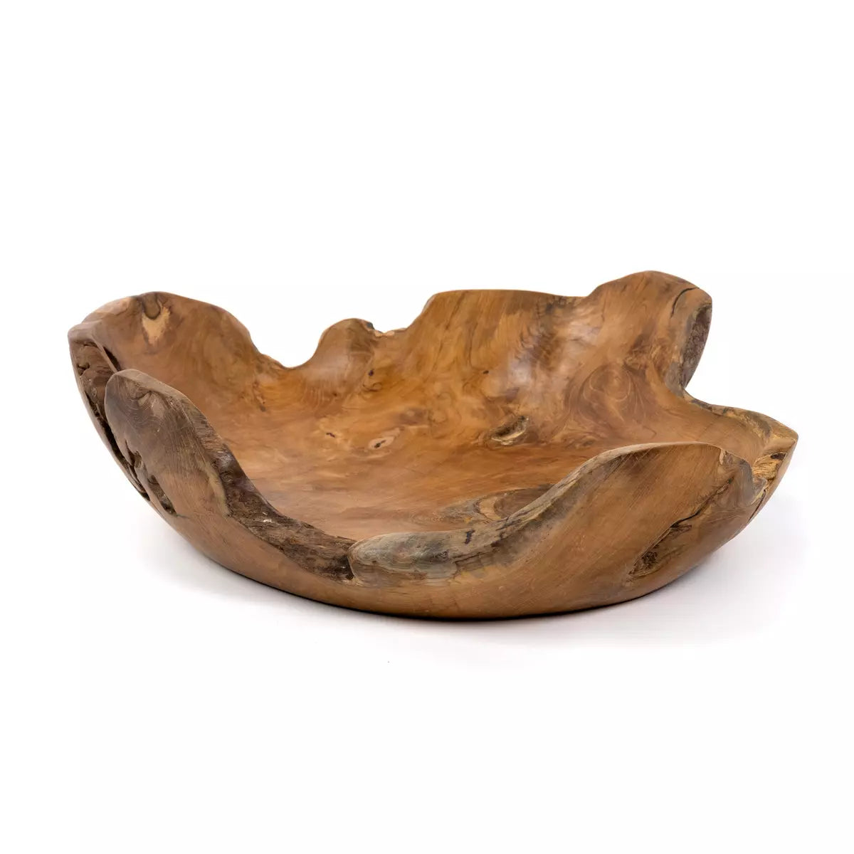 Quilla Outdoor Teak Bowl